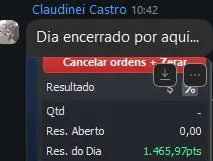 Print de resultado de aluno