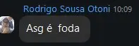 Print de resultado de aluno