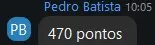 Print de resultado de aluno