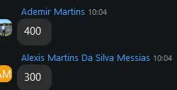 Print de resultado de aluno