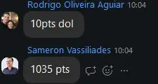Print de resultado de aluno