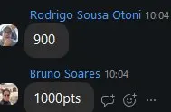 Print de resultado de aluno