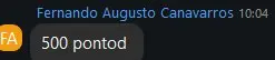 Print de resultado de aluno