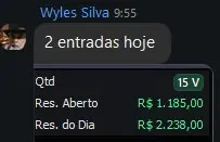 Print de resultado de aluno