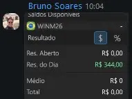 Print de resultado de aluno