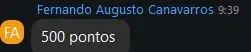Print de resultado de aluno
