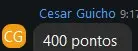 Print de resultado de aluno